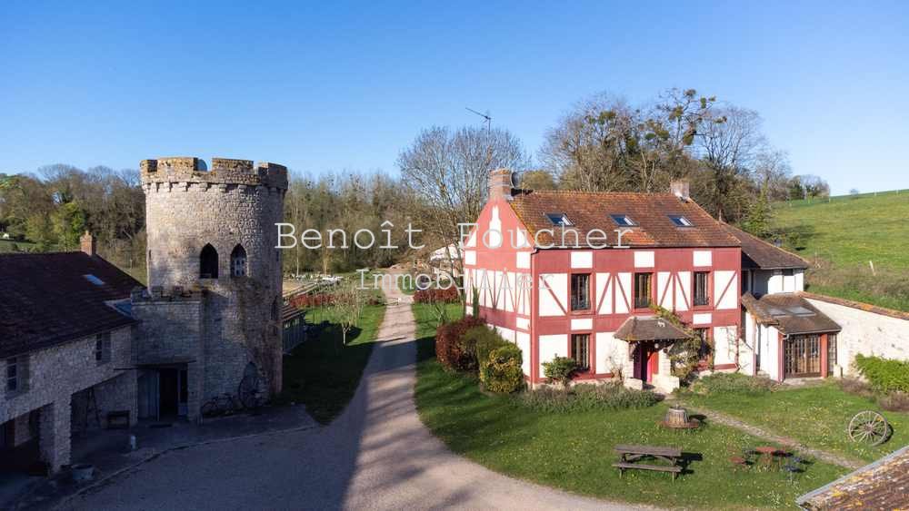 17th Century Castle And Outbuildings Already In Use 45 Minutes From Paris Vexin Regional Natural