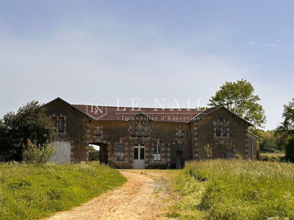 19th C. Château In The Vendée Department With 140 Acres, Outbuildings Including Two Gîtes