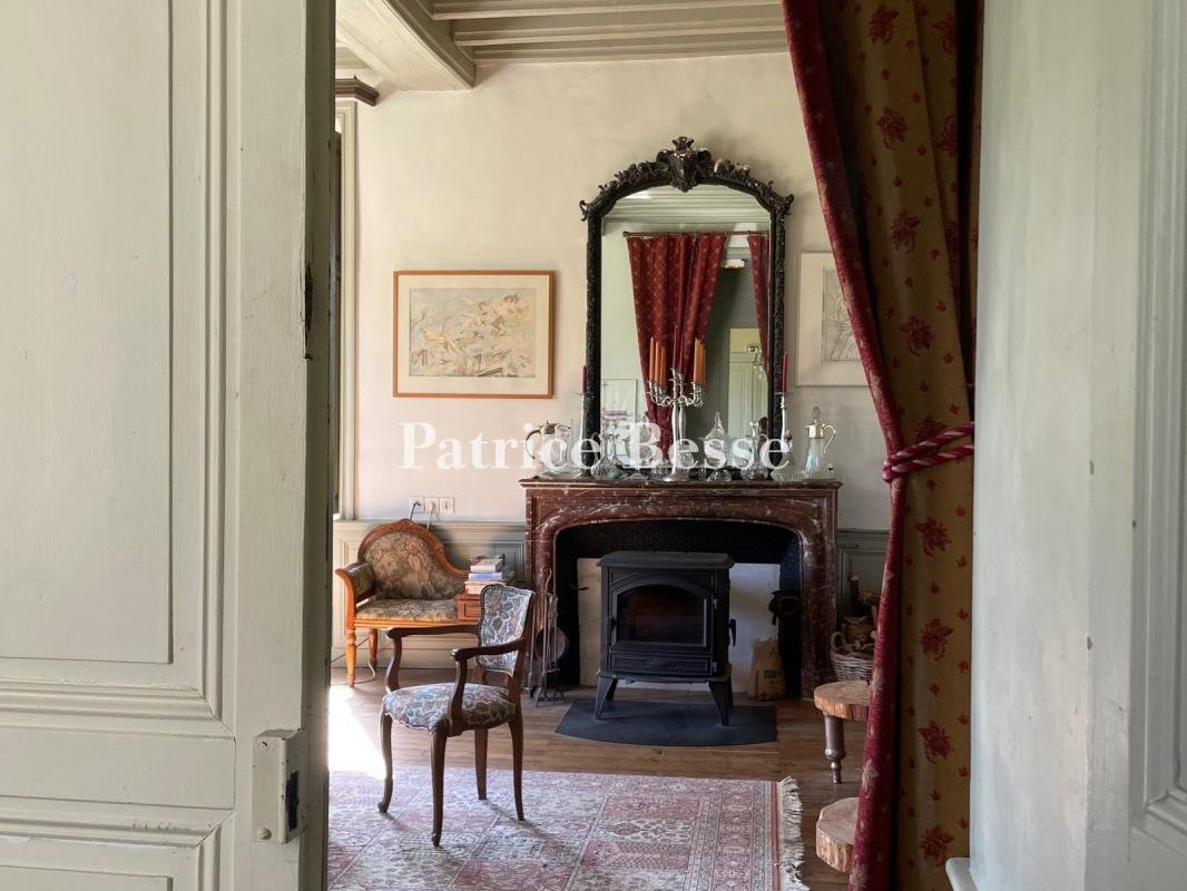 A 19th Century Chateau And Its Outbuildings, On 10 Hectare Grounds In The Natural And
