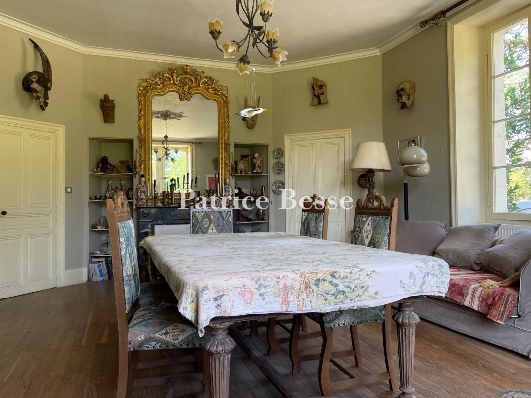 A 19th Century Chateau And Its Outbuildings, On 10 Hectare Grounds In The Natural And