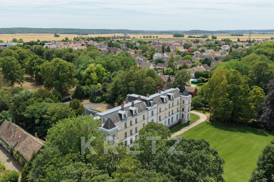 A 19th Century Château Near Paris With A Private Chapel And 5.8 Hectares Of Park Land