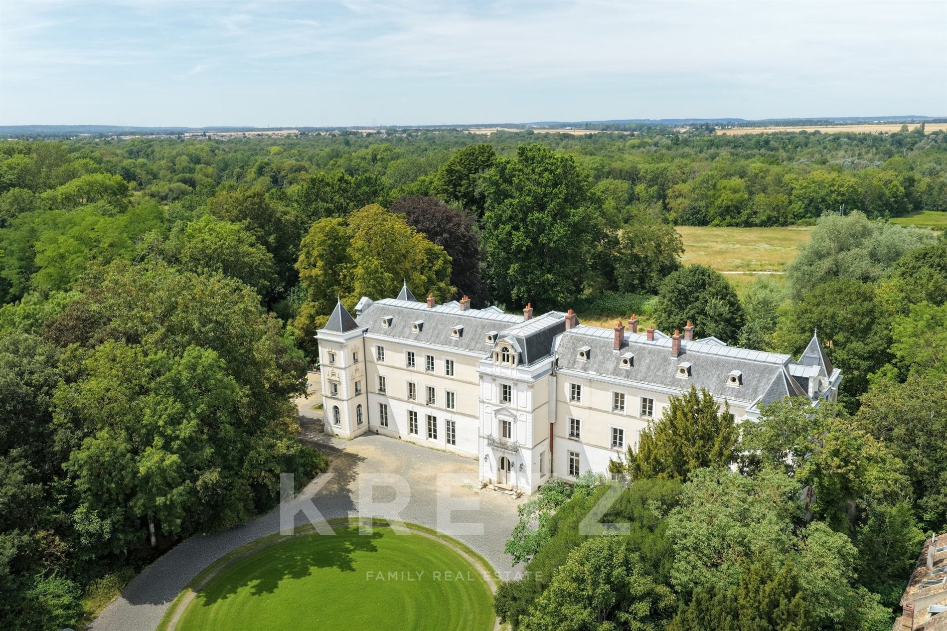 A 19th Century Château Near Paris With A Private Chapel And 5.8 Hectares Of Park Land