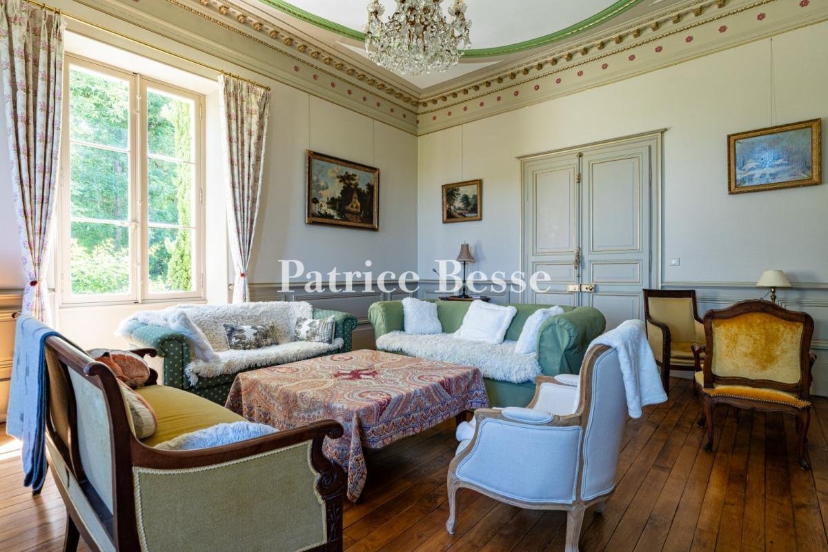 A 19th Century Chateau With Outbuildings And Equestrian Facilities, In A 20 Hectare Landscaped