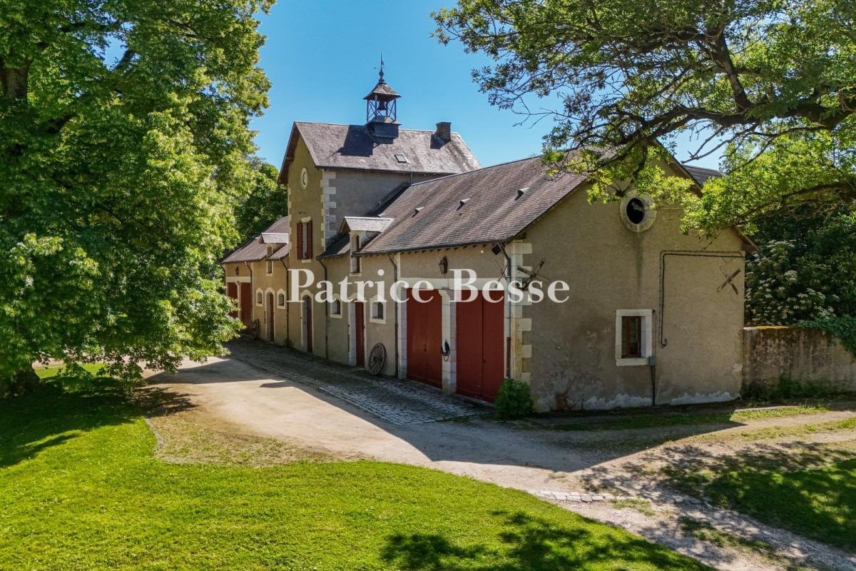A 19th Century Chateau With Outbuildings And Equestrian Facilities, In A 20 Hectare Landscaped