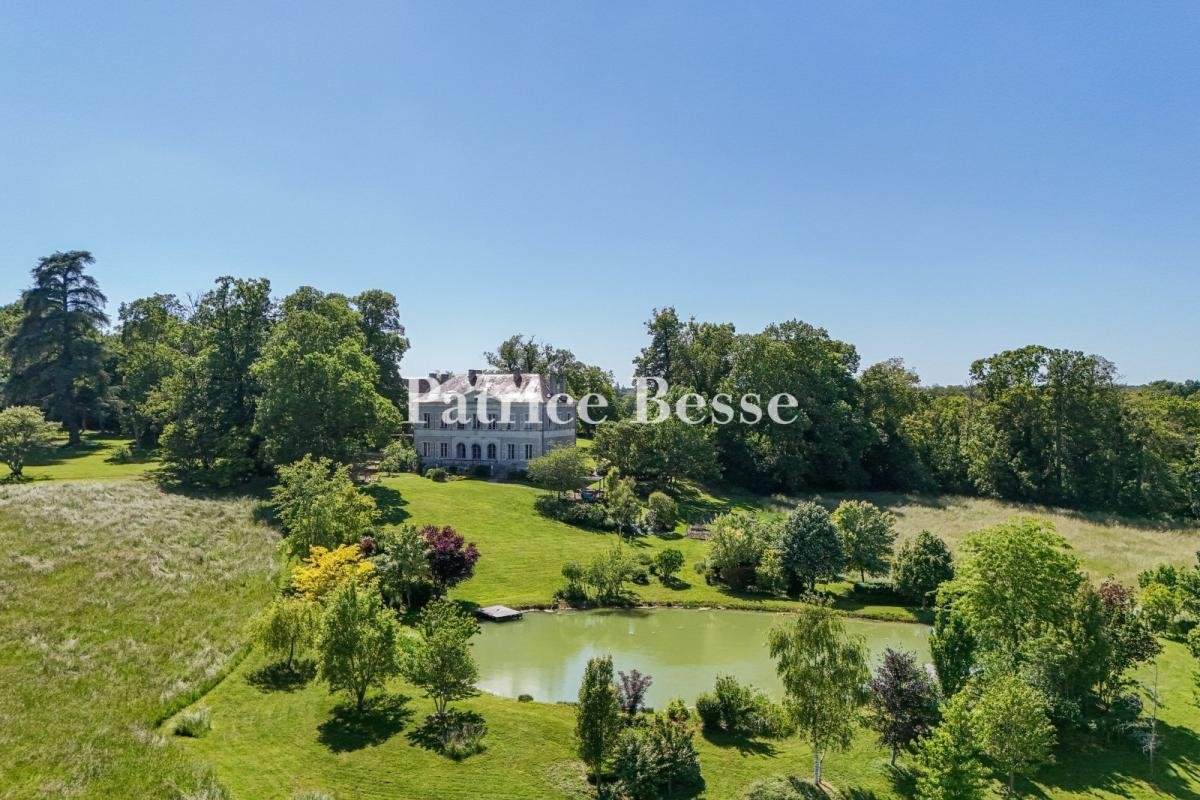 A 19th Century Chateau With Outbuildings And Equestrian Facilities, In A 20 Hectare Landscaped