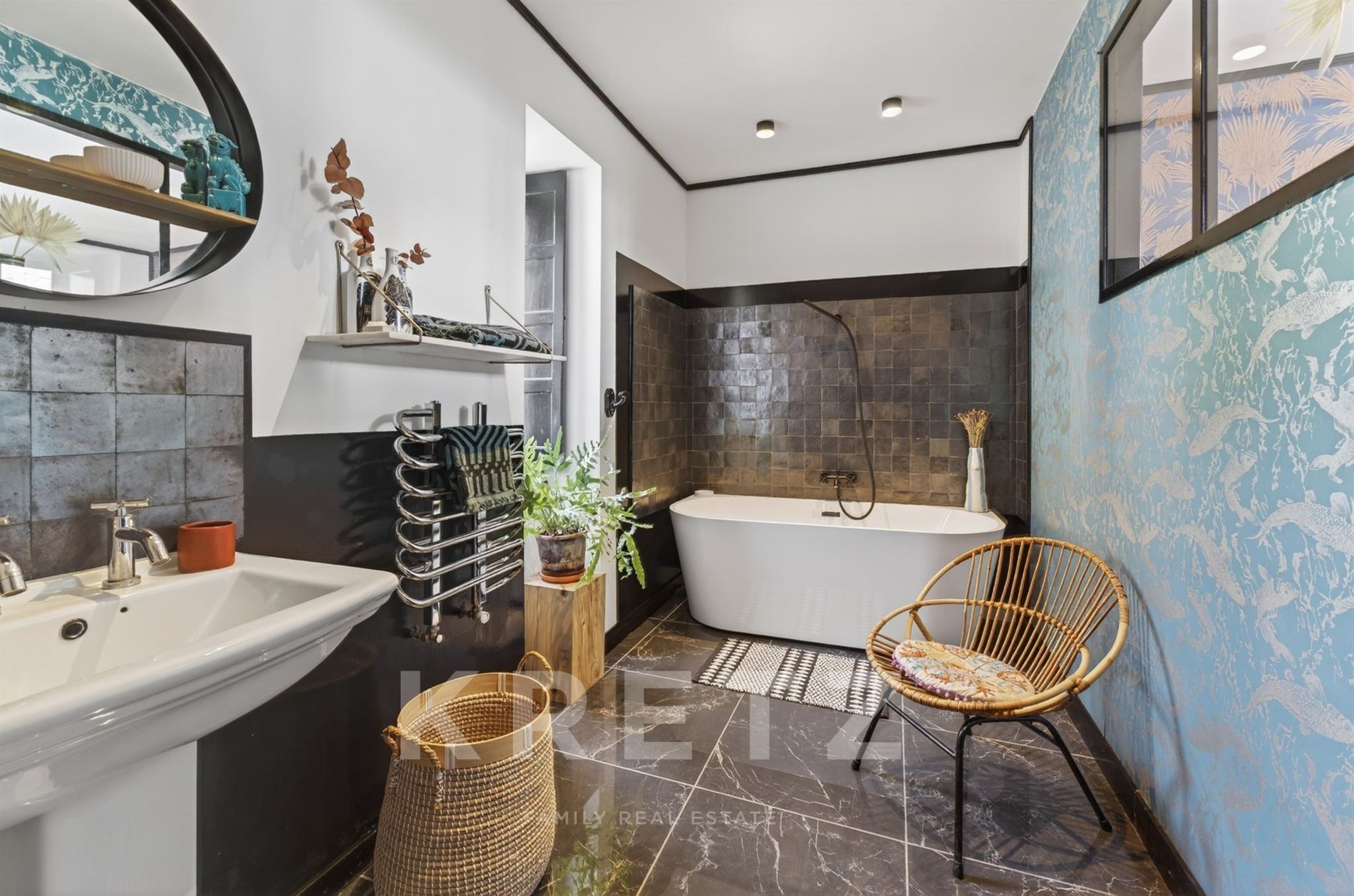 A Château Reinvented In A Contemporary Loft Style