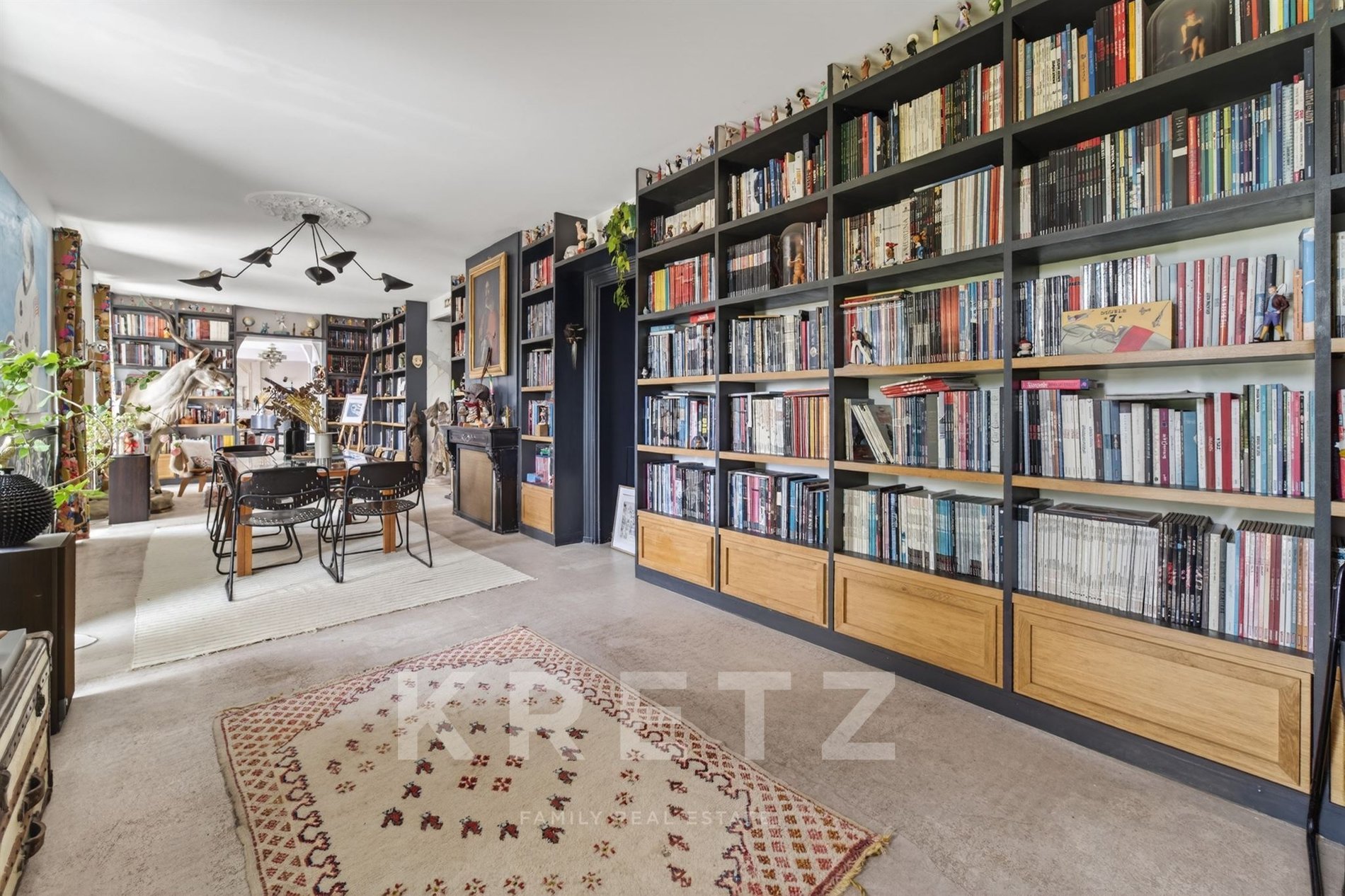 A Château Reinvented In A Contemporary Loft Style