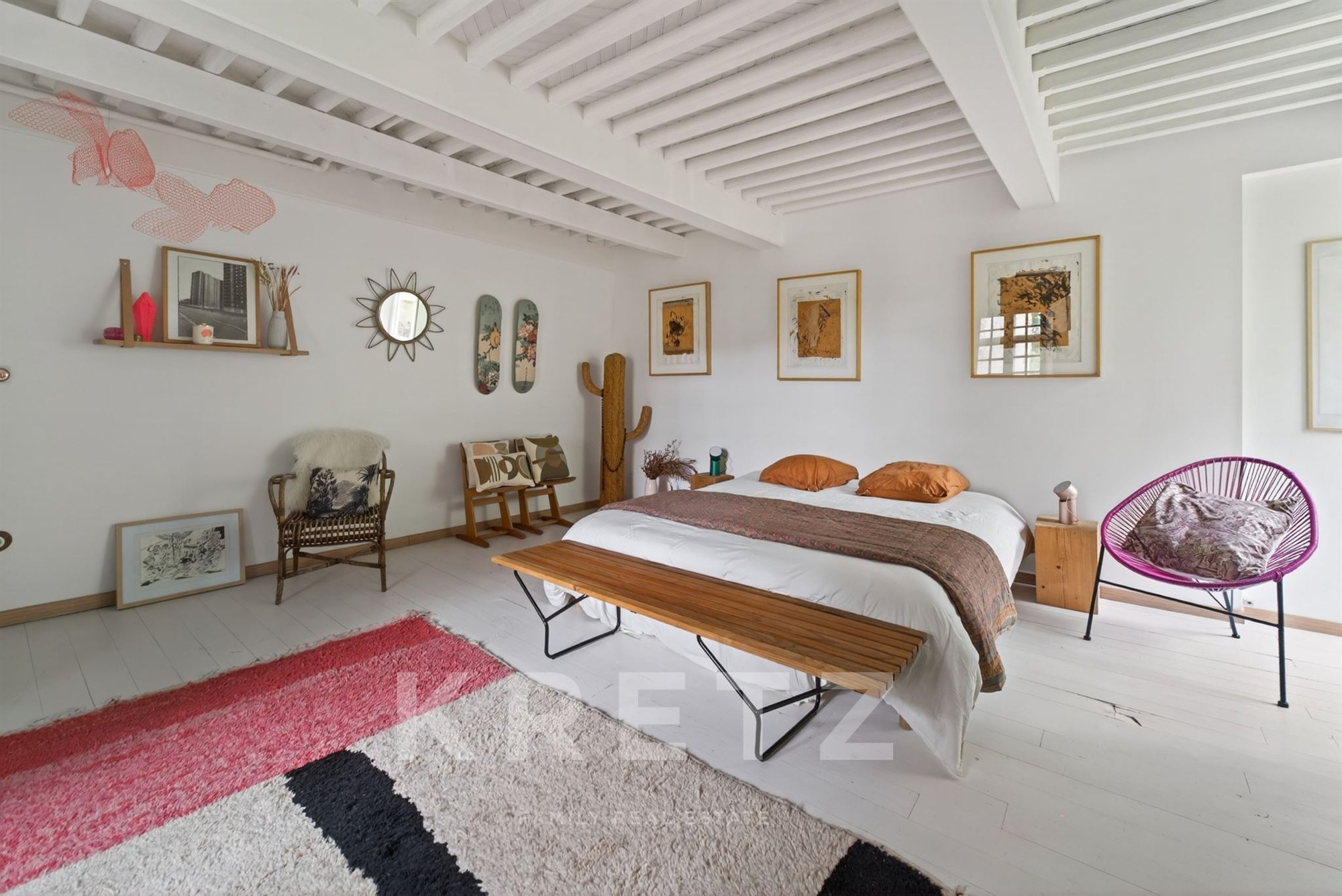 A Château Reinvented In A Contemporary Loft Style