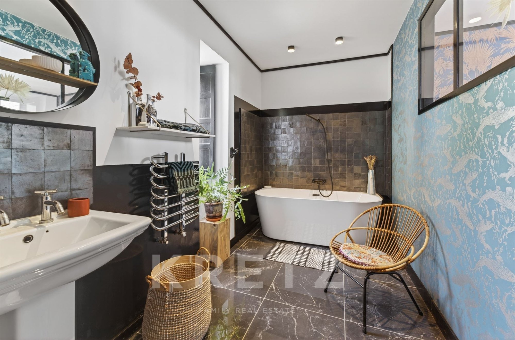 A Château Reinvented In A Contemporary Loft Style