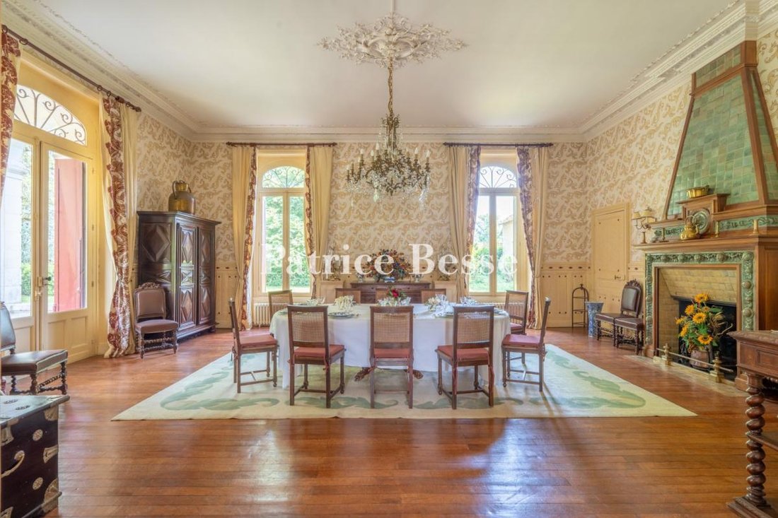 A Late 19th Century Chateau And Its Former Farm, Surrounded By Grounds And 140 Hectares Of