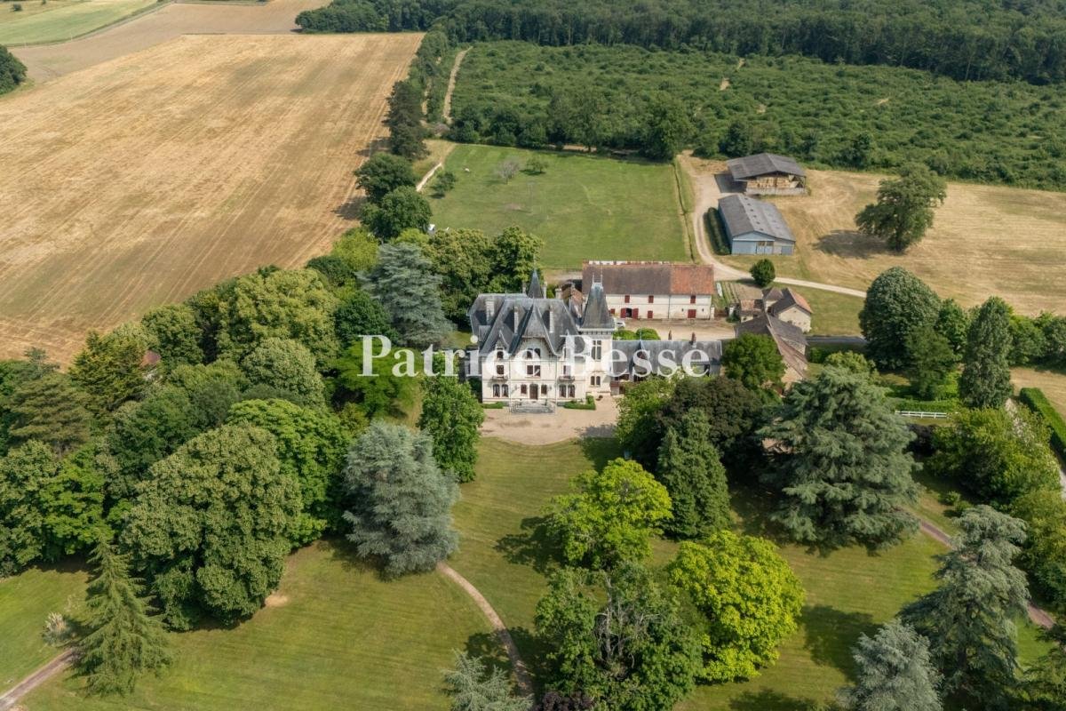 A Late 19th Century Chateau And Its Former Farm, Surrounded By Grounds And 140 Hectares Of