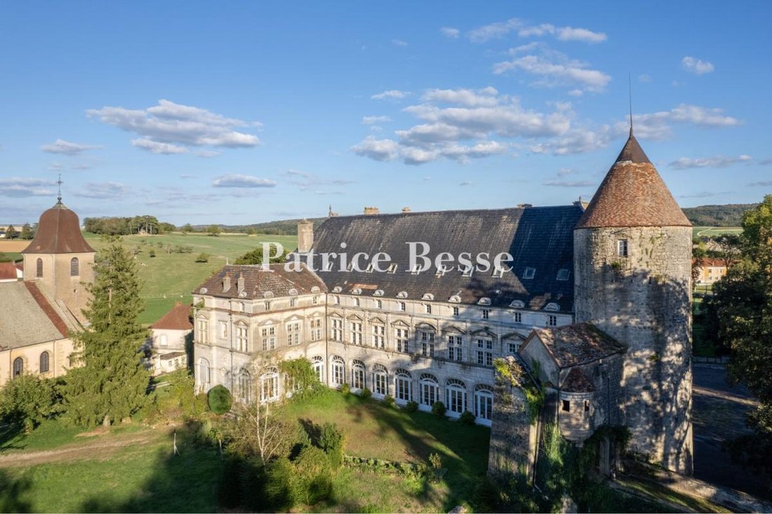 A Listed Medieval Chateau, Redesigned In The Renaissance, Chapel, School And Workshop, Set In