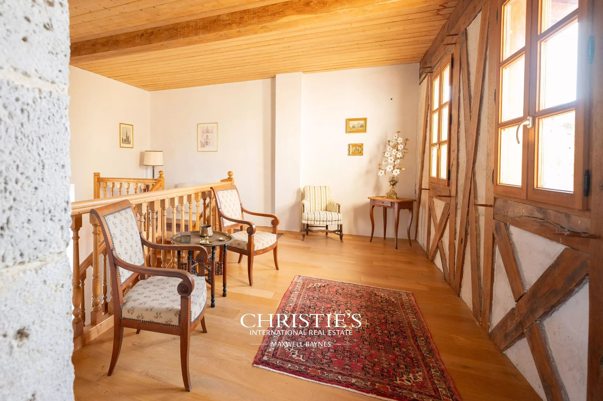 An Elegant 13th Century Château With Impressive Proportions And Its Guest House, Offering Panoramic