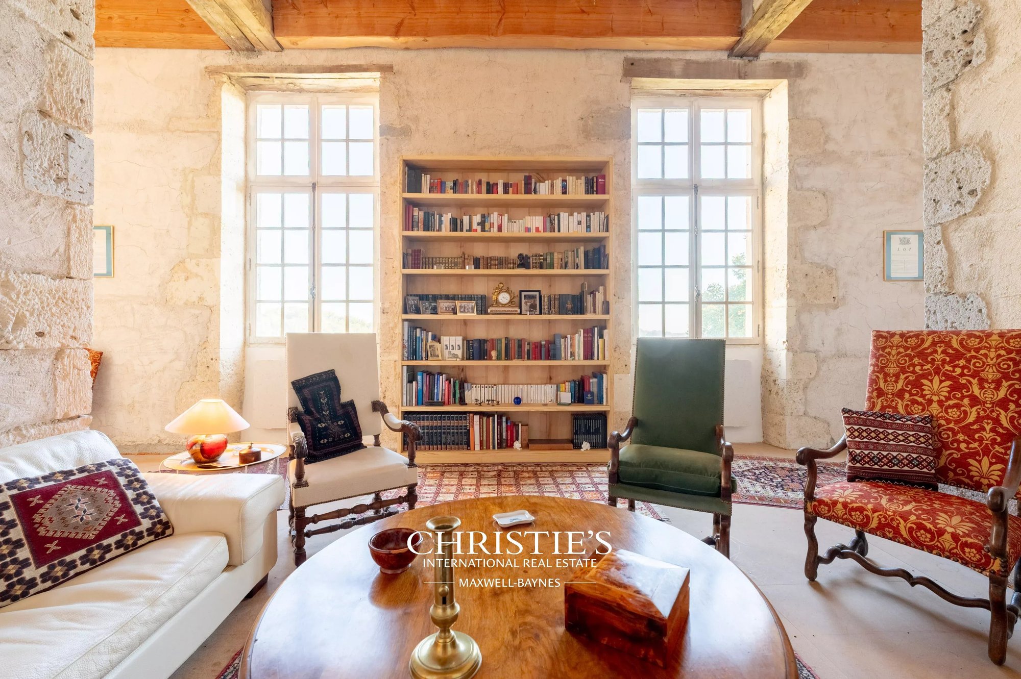 An Elegant 13th Century Château With Impressive Proportions And Its Guest House, Offering Panoramic
