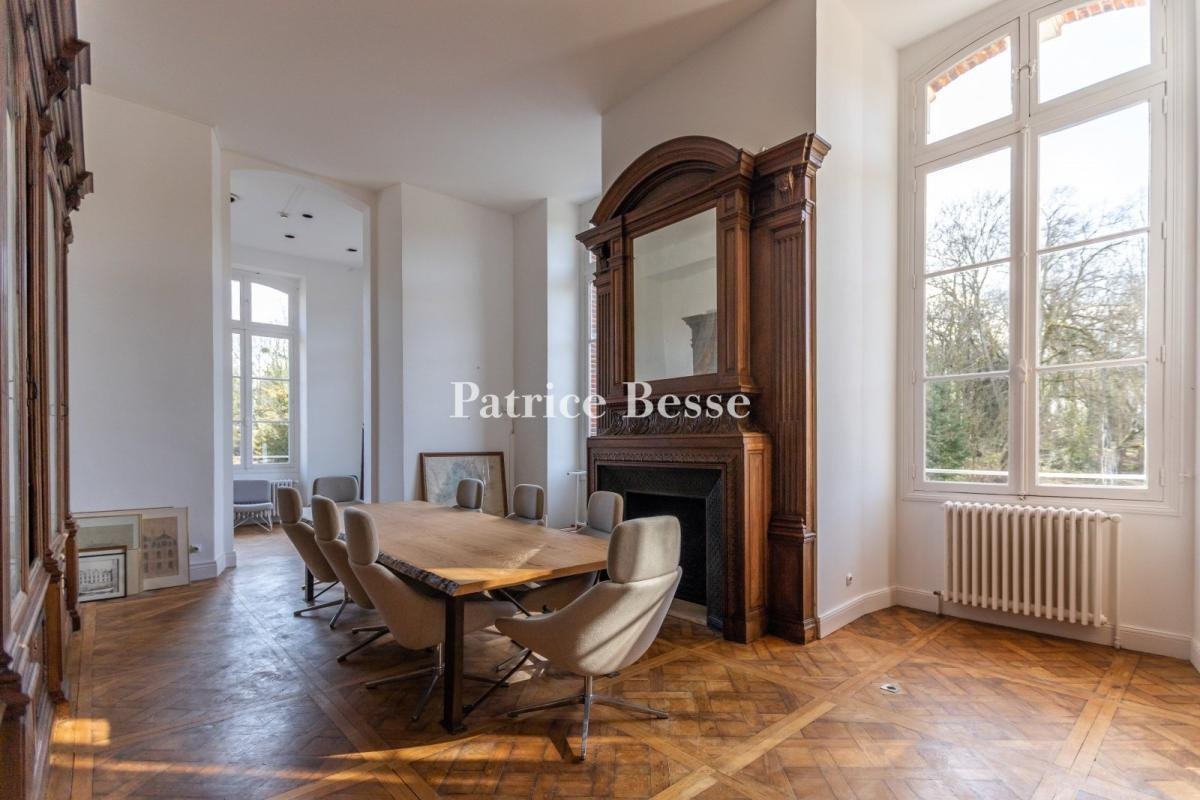 An Impressive 18th Century Chateau, With Outbuildings, In A Landscaped Garden, Near Fontainebleau