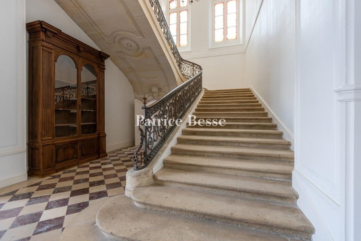 An Impressive 18th Century Chateau, With Outbuildings, In A Landscaped Garden, Near Fontainebleau