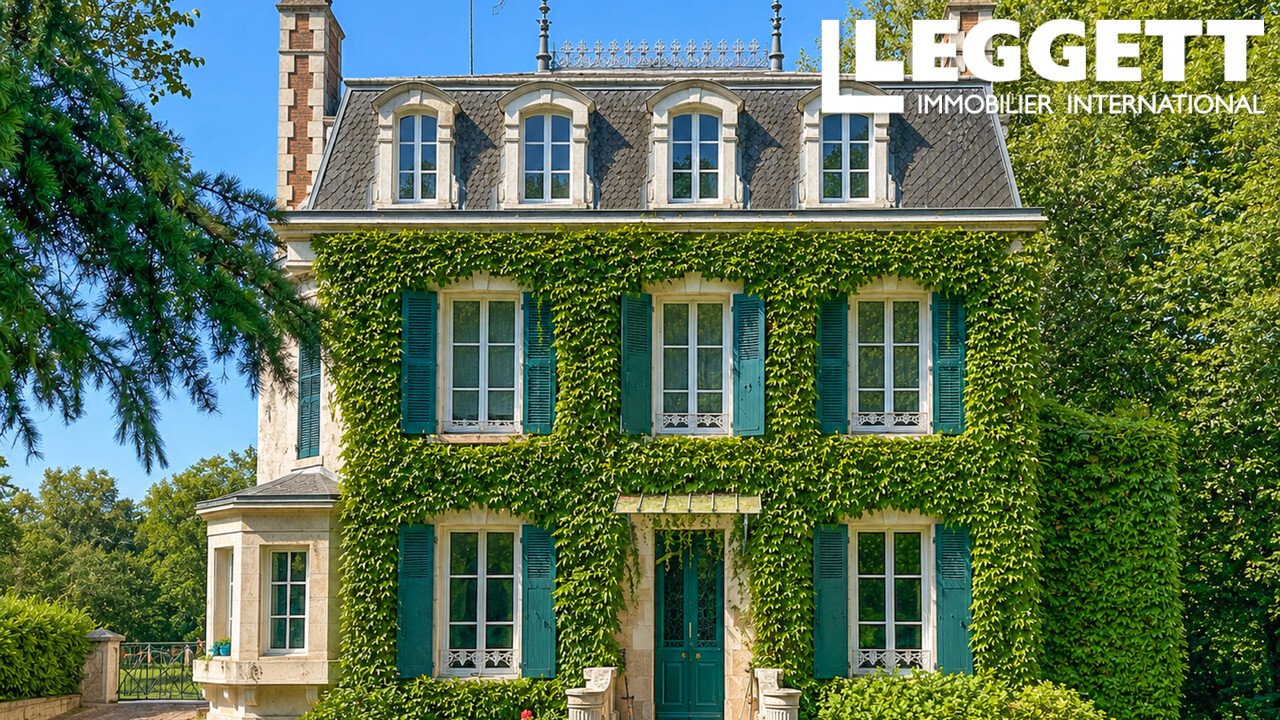 Beautiful Seven Bedroom Château With Private Island 6533m2 And Panoramic Views By The River Creuse.