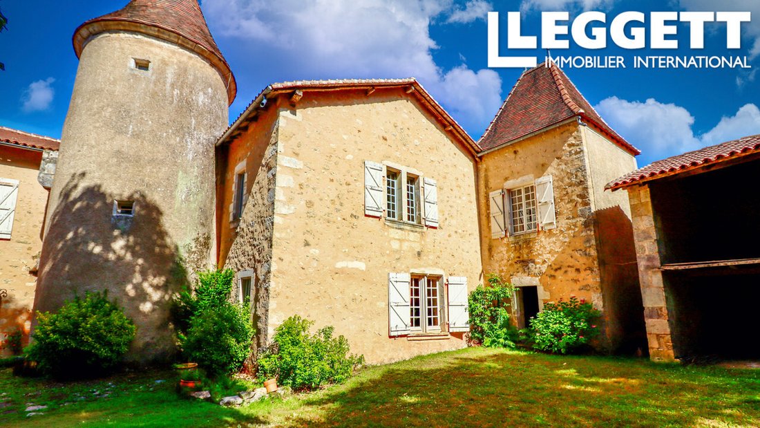 Beautiful Spacious 15th Century 5 Bed Logis Within Its Own 1.5ha Park; Riverside Location; Near Am
