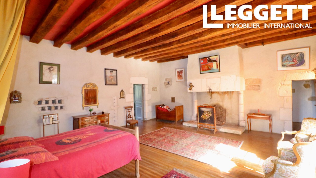 Beautiful Spacious 15th Century 5 Bed Logis Within Its Own 1.5ha Park; Riverside Location; Near Am