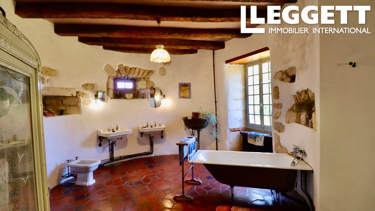 Beautiful Spacious 15th Century 5 Bed Logis Within Its Own 1.5ha Park; Riverside Location; Near Am