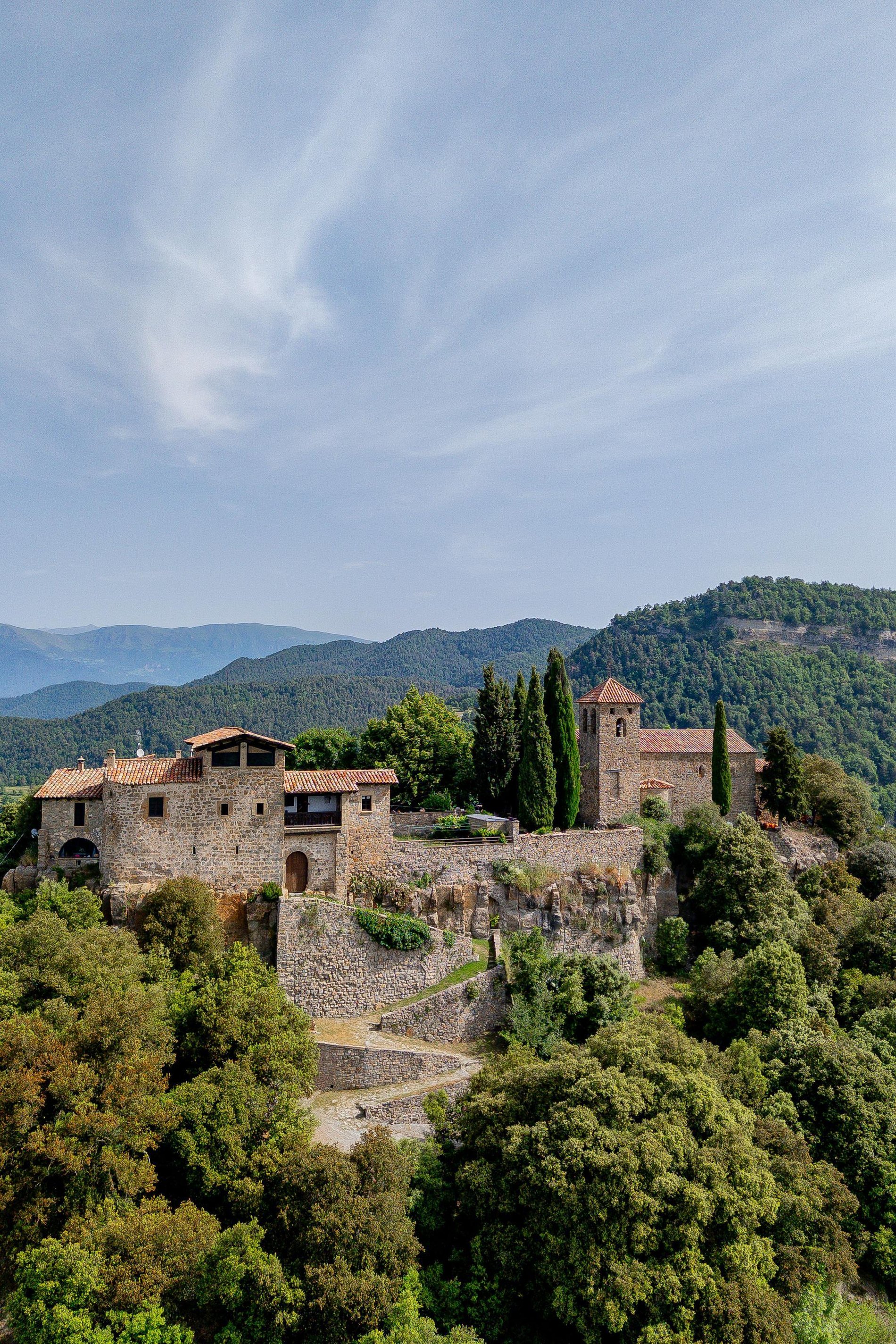 Castle Of Llaés. A 1,000 Year Old Historical Gem For Sale In Girona