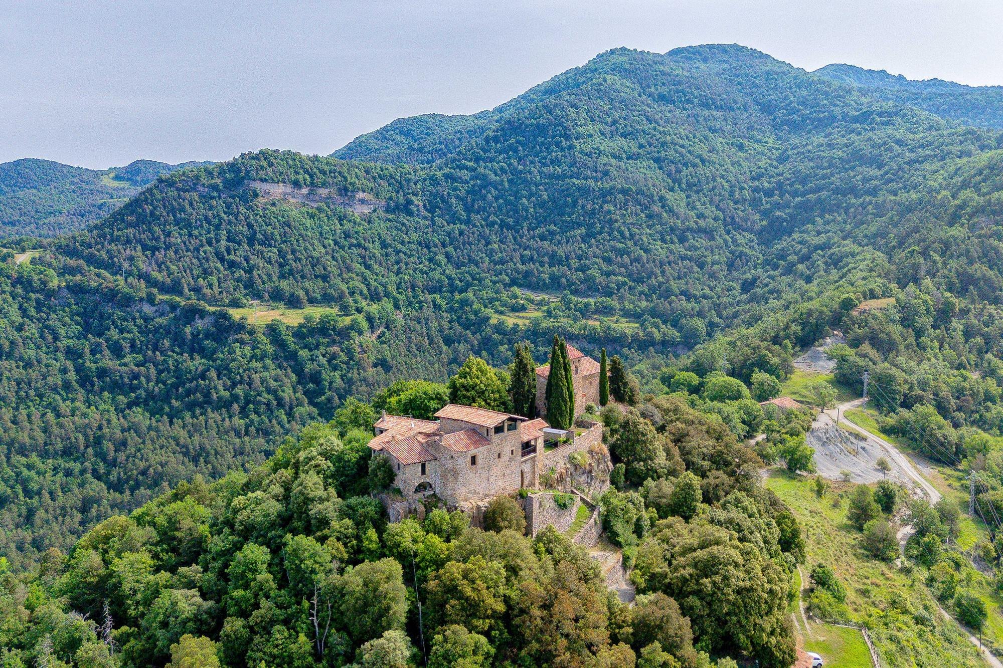 Castle Of Llaés. A 1,000 Year Old Historical Gem For Sale In Girona