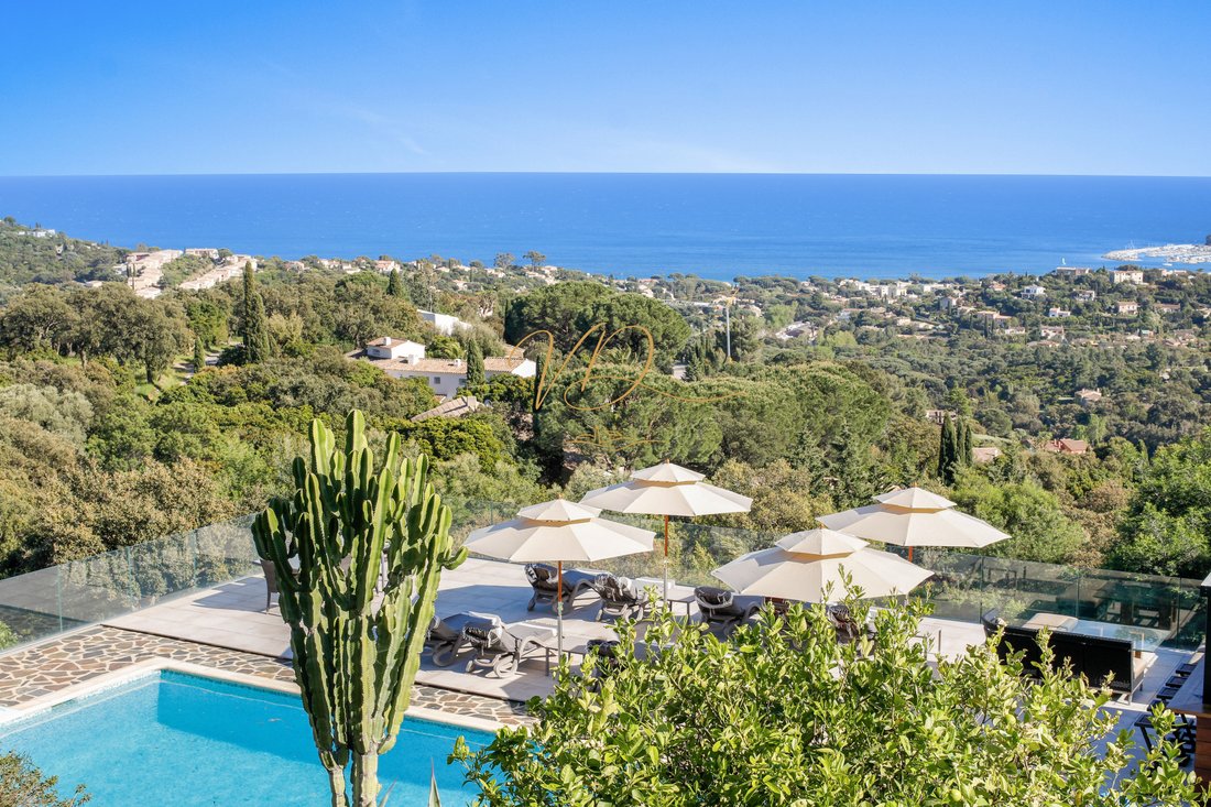 Cavalaire Sur Mer Exceptional Villa Breathtaking Sea View 7 Bedrooms Heated Pool