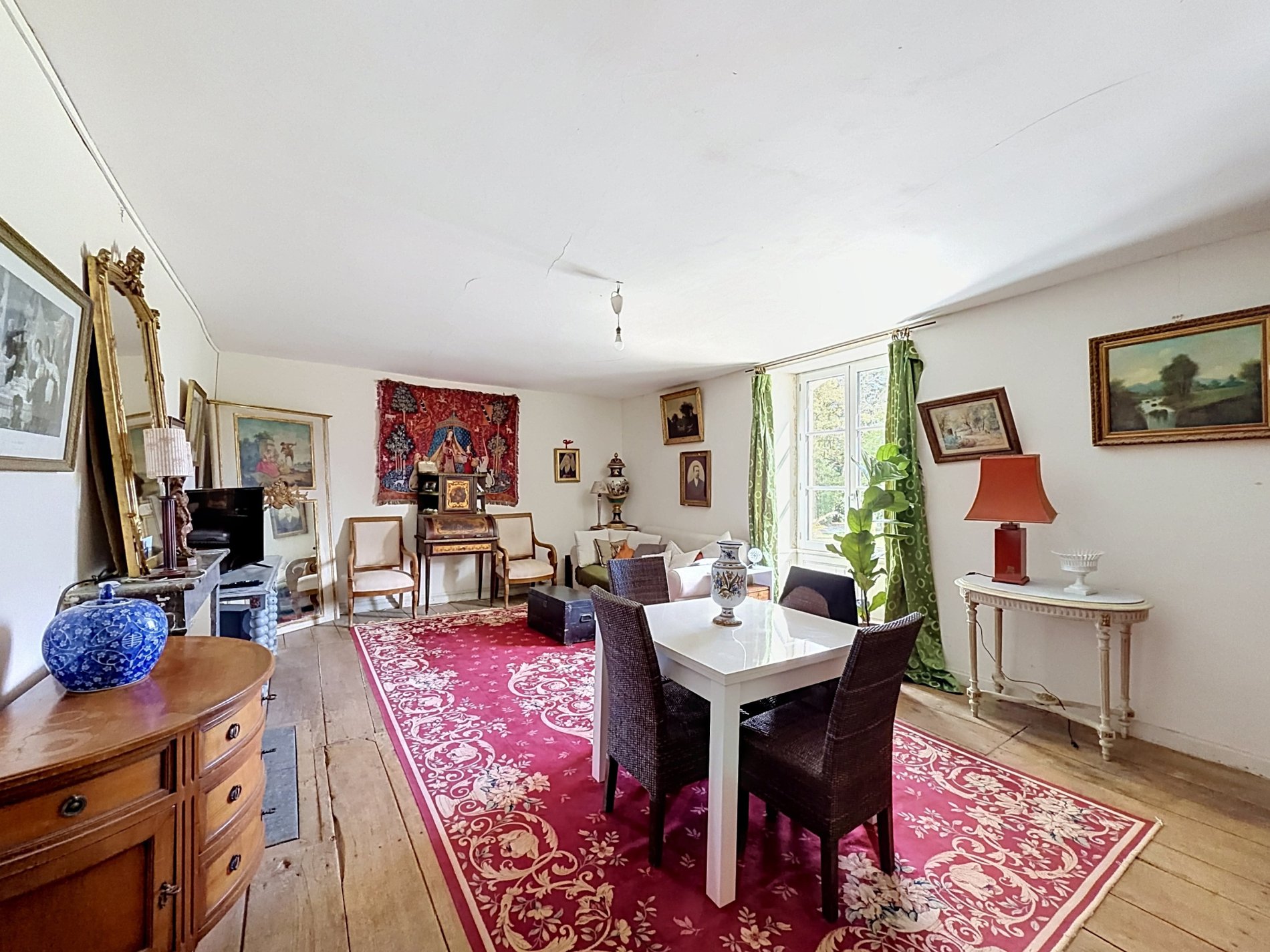 Château Des Deffends: A Character Residence In The Heart Of A Green Setting.