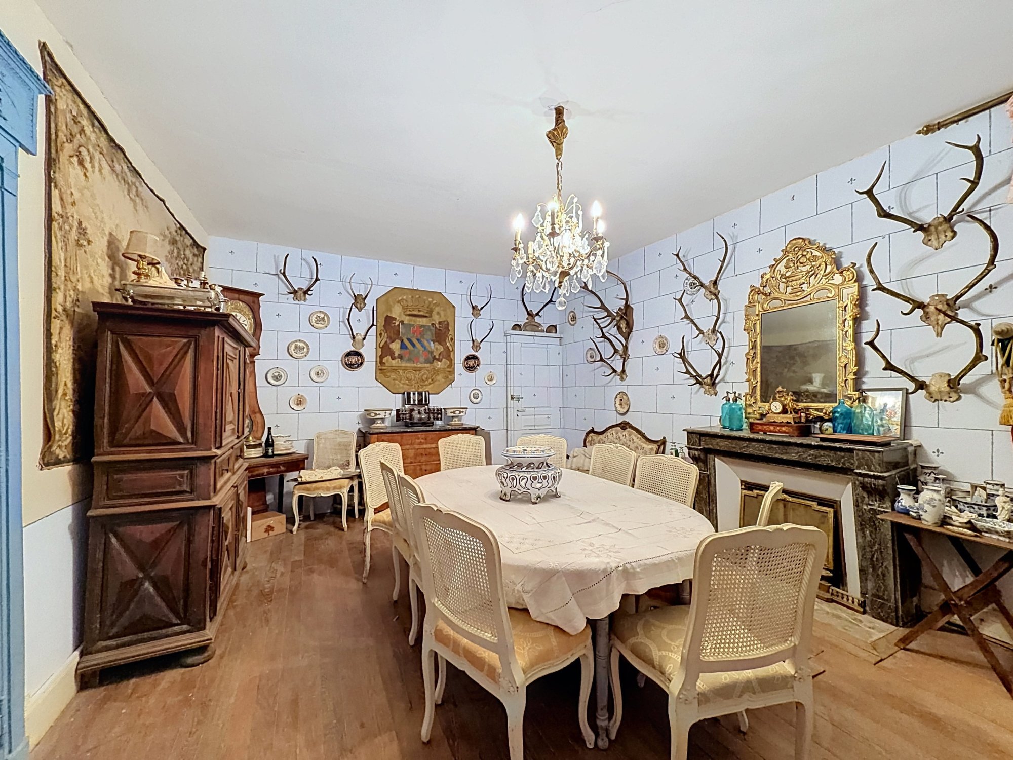 Château Des Deffends: A Character Residence In The Heart Of A Green Setting.