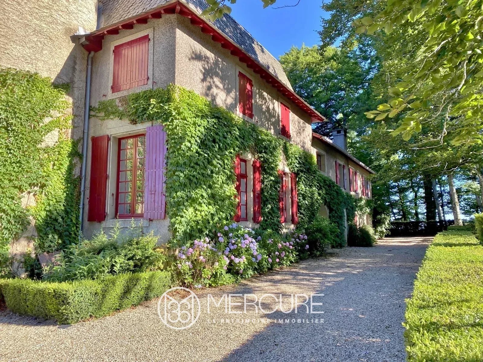 Chateau With Outbuilding And Park
