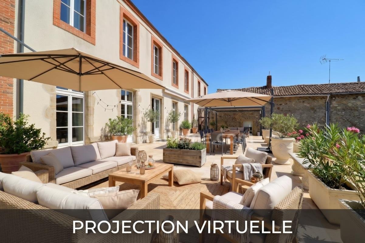 Domaine De Charme Du Xviᵉ Siècle Aux Portes De Cholet (49) — Logis De 500 M² 550 M² De Dépendances