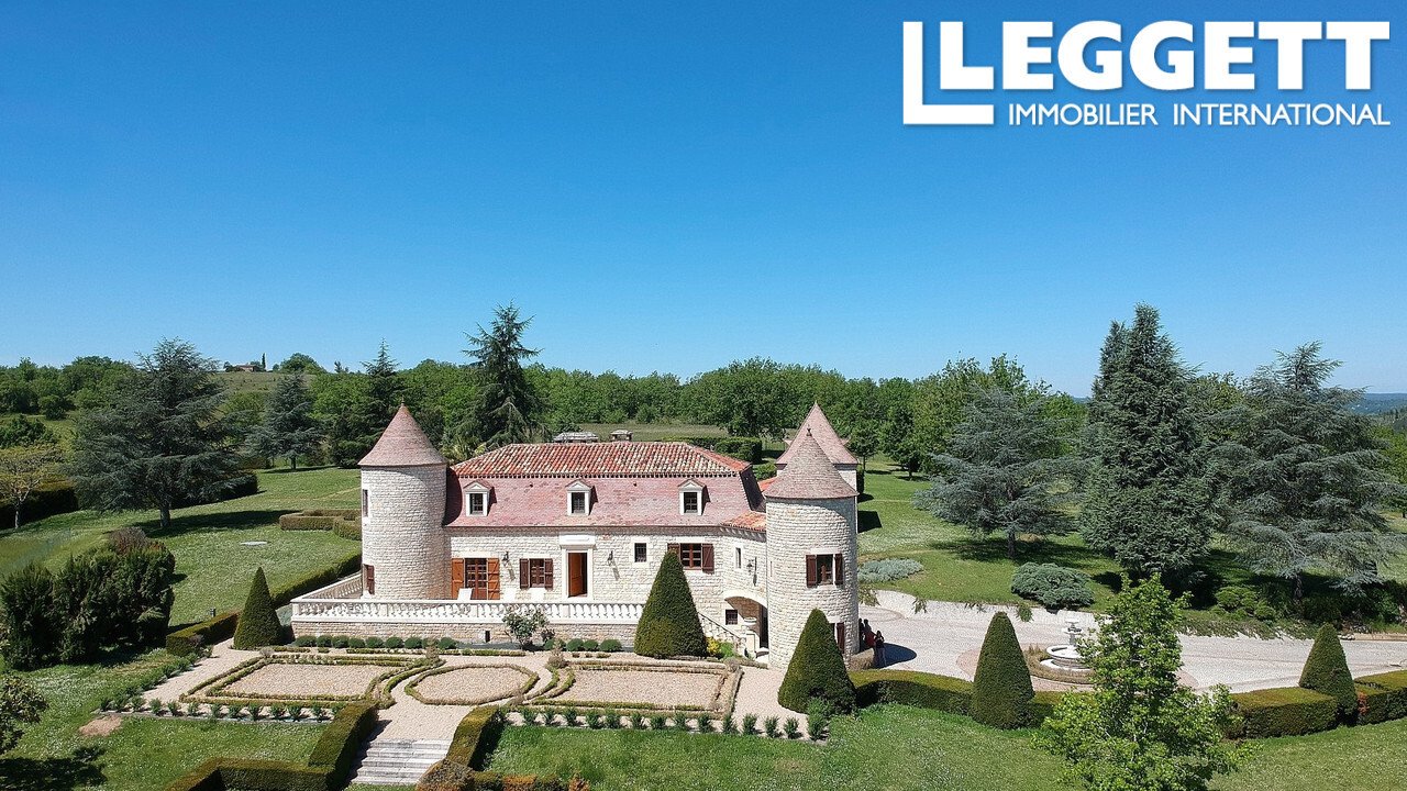 Exceptional Estate In The Heart Of The Cahors Vineyards – Prestigious Property Set On Over 37 Acres
