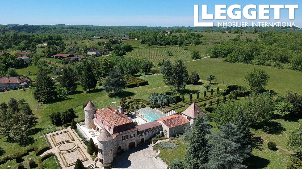Exceptional Estate In The Heart Of The Cahors Vineyards – Prestigious Property Set On Over 37 Acres