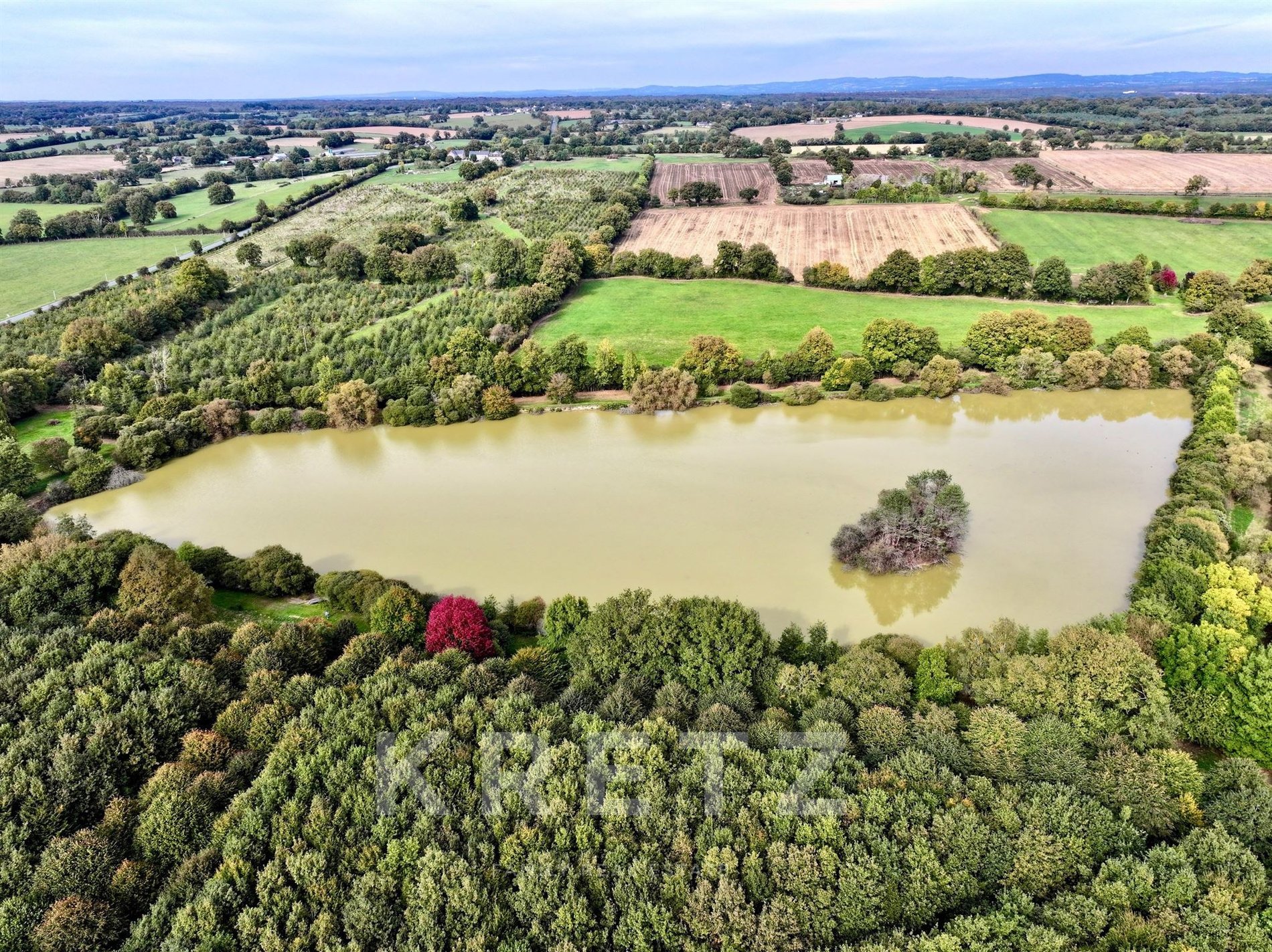 Exceptional Listed Manor With 3.5 Ha Private Lake, 18ha Land Eastern Mayenne