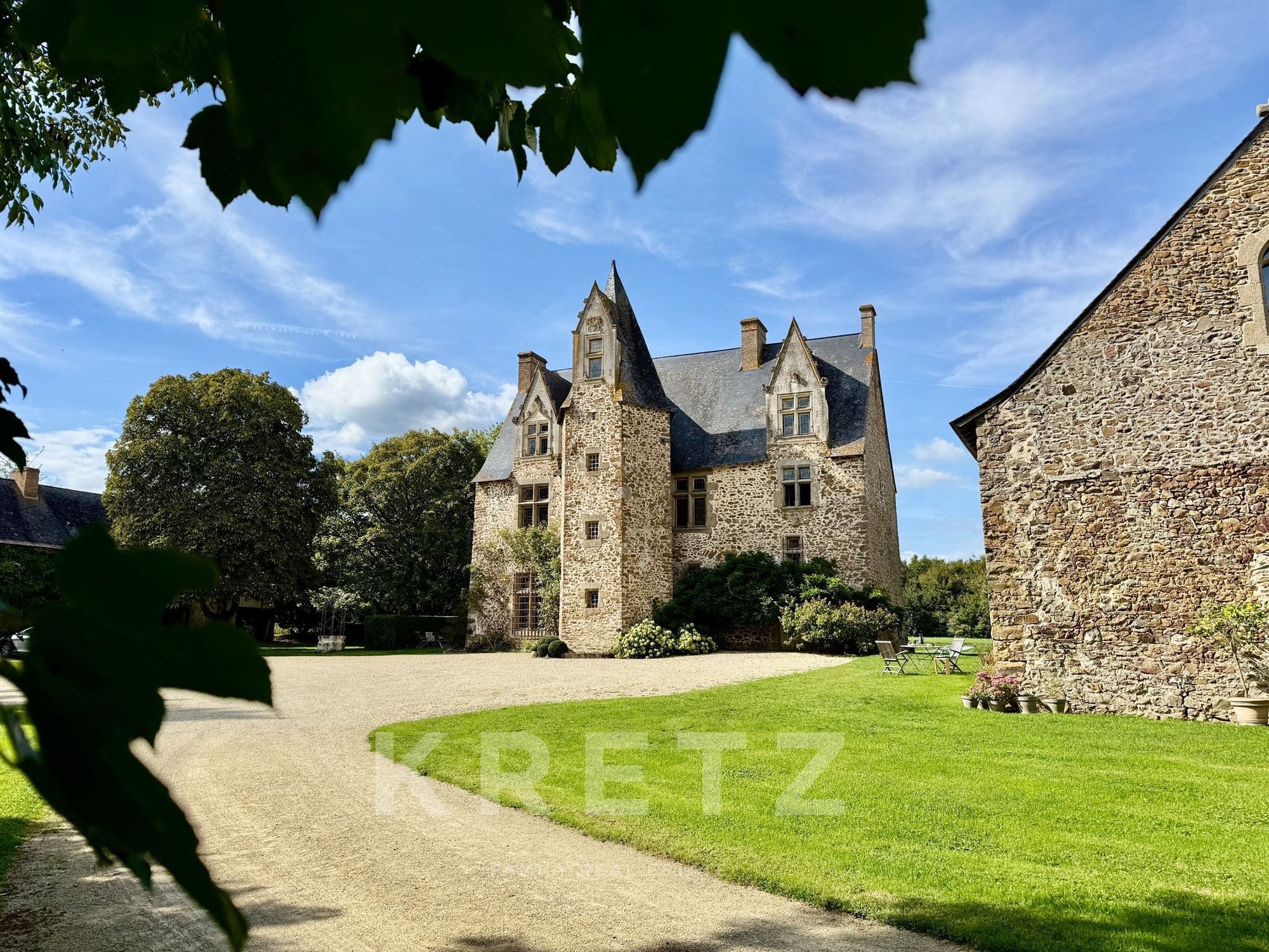Exceptional Listed Manor With 3.5 Ha Private Lake, 18ha Land Eastern Mayenne