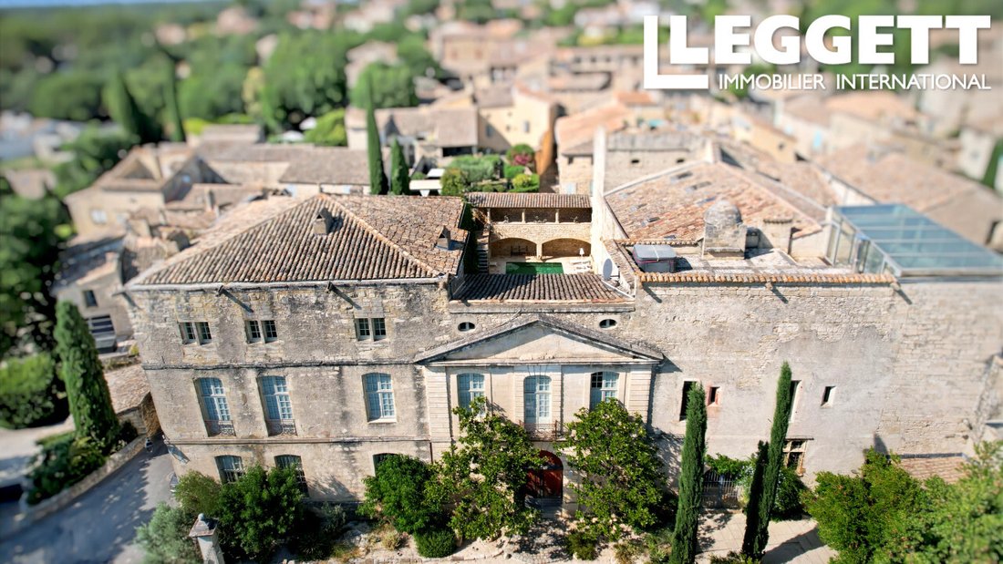 Exceptional Renovated Medieval Château With Pool, Cinema, 4 Km From Uzès In Auction On 1st October