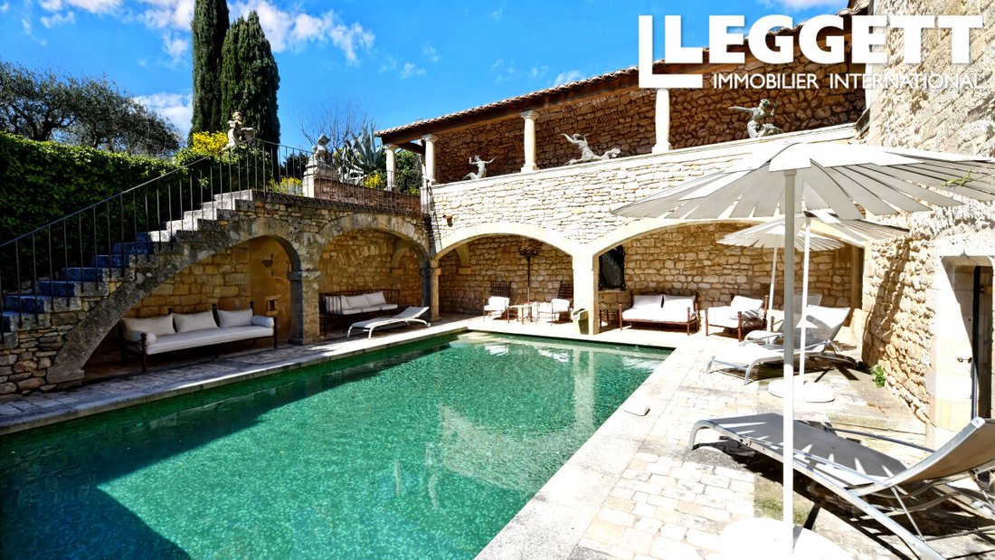 Exceptional Renovated Medieval Château With Pool, Cinema, 4 Km From Uzès In Auction On 1st October