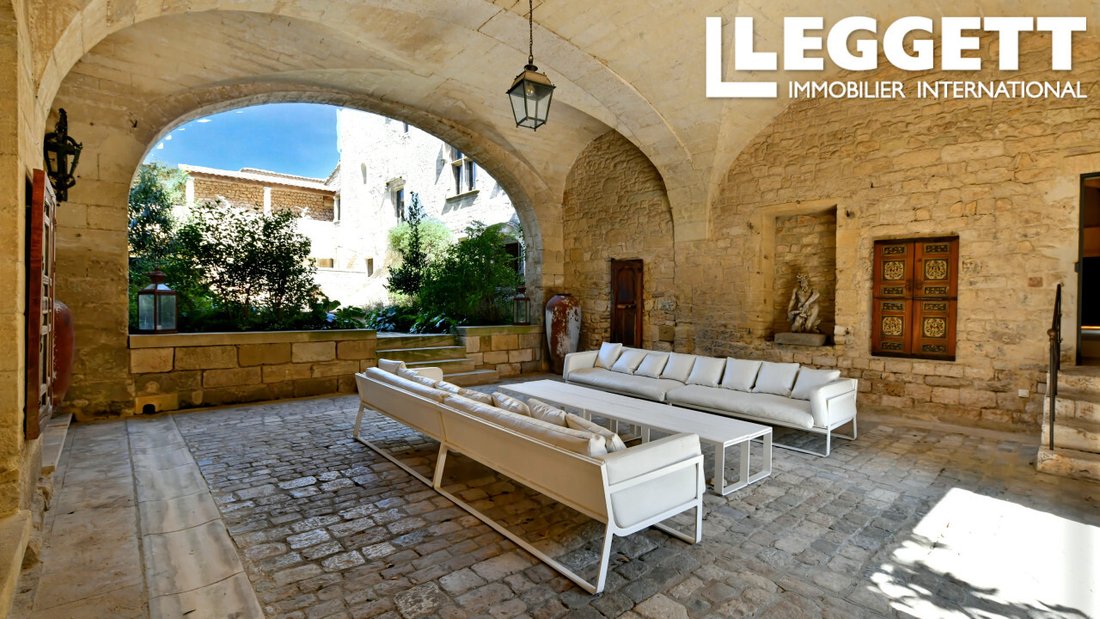 Exceptional Renovated Medieval Château With Pool, Cinema, 4 Km From Uzès In Auction On 1st October - 3