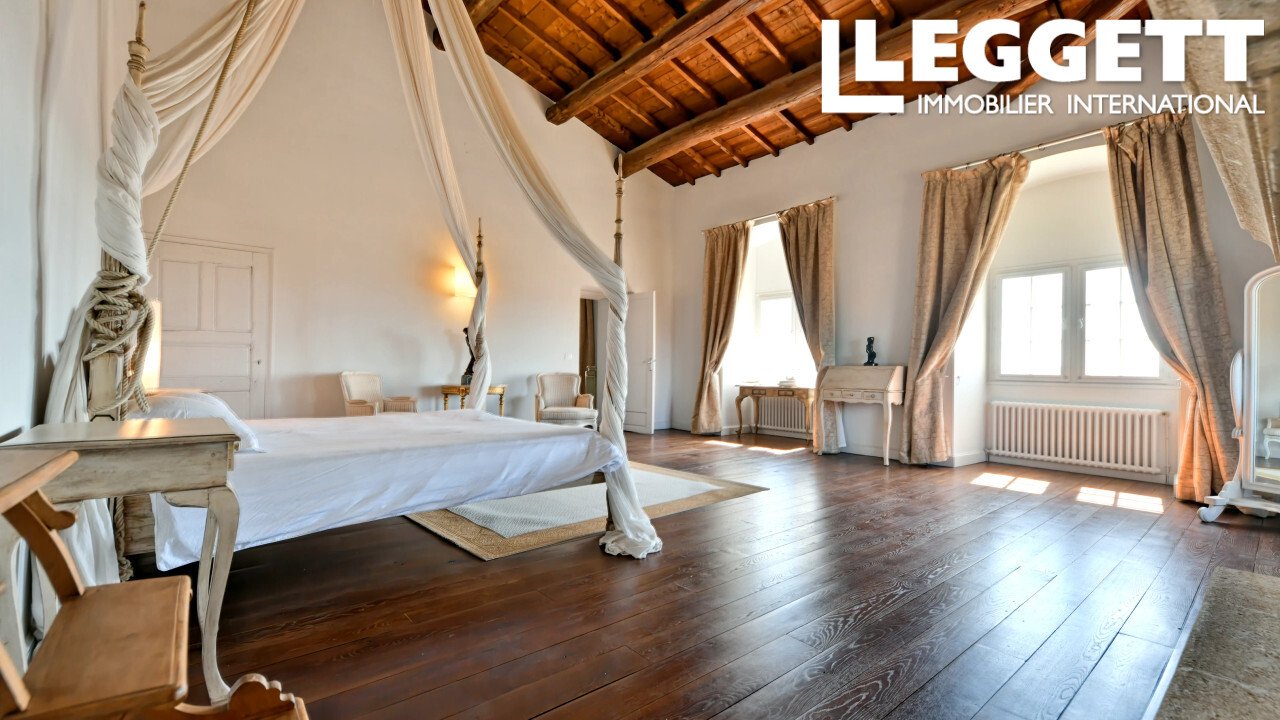 Exceptional Renovated Medieval Château With Pool, Cinema, 4 Km From Uzès In Auction On 1st October