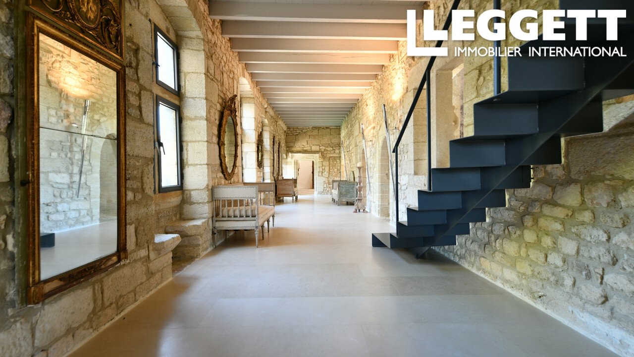Exceptional Renovated Medieval Château With Pool, Cinema, 4 Km From Uzès In Auction On 1st October