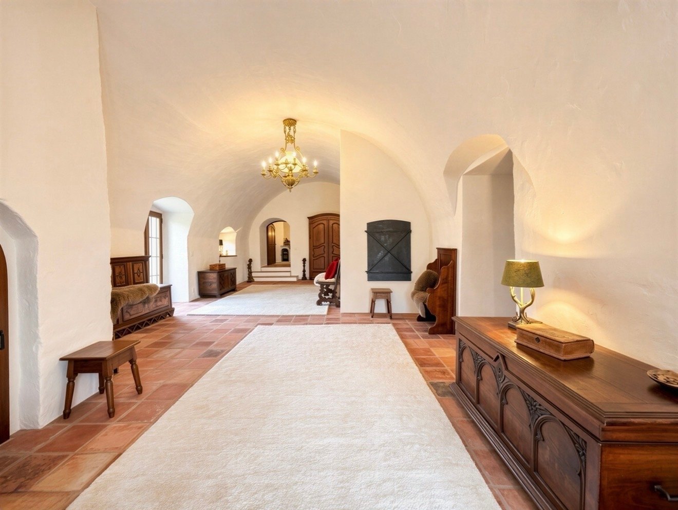 High Quality Renovated Early Renaissance Castle In A Stunning Location With Manor House And Park