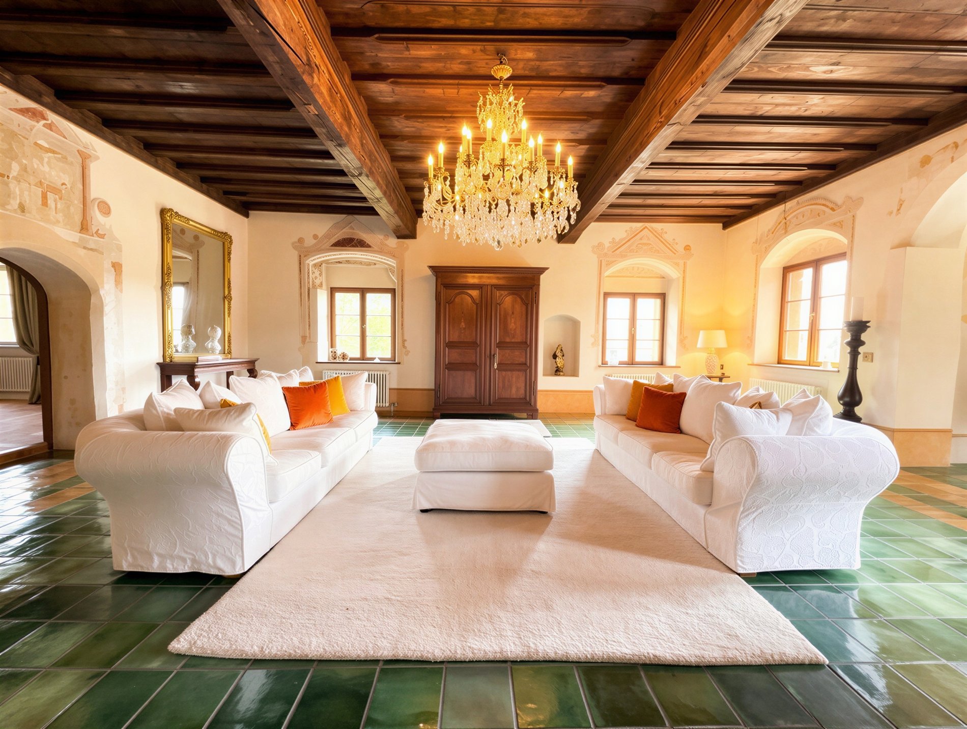 High Quality Renovated Early Renaissance Castle In A Stunning Location With Manor House And Park