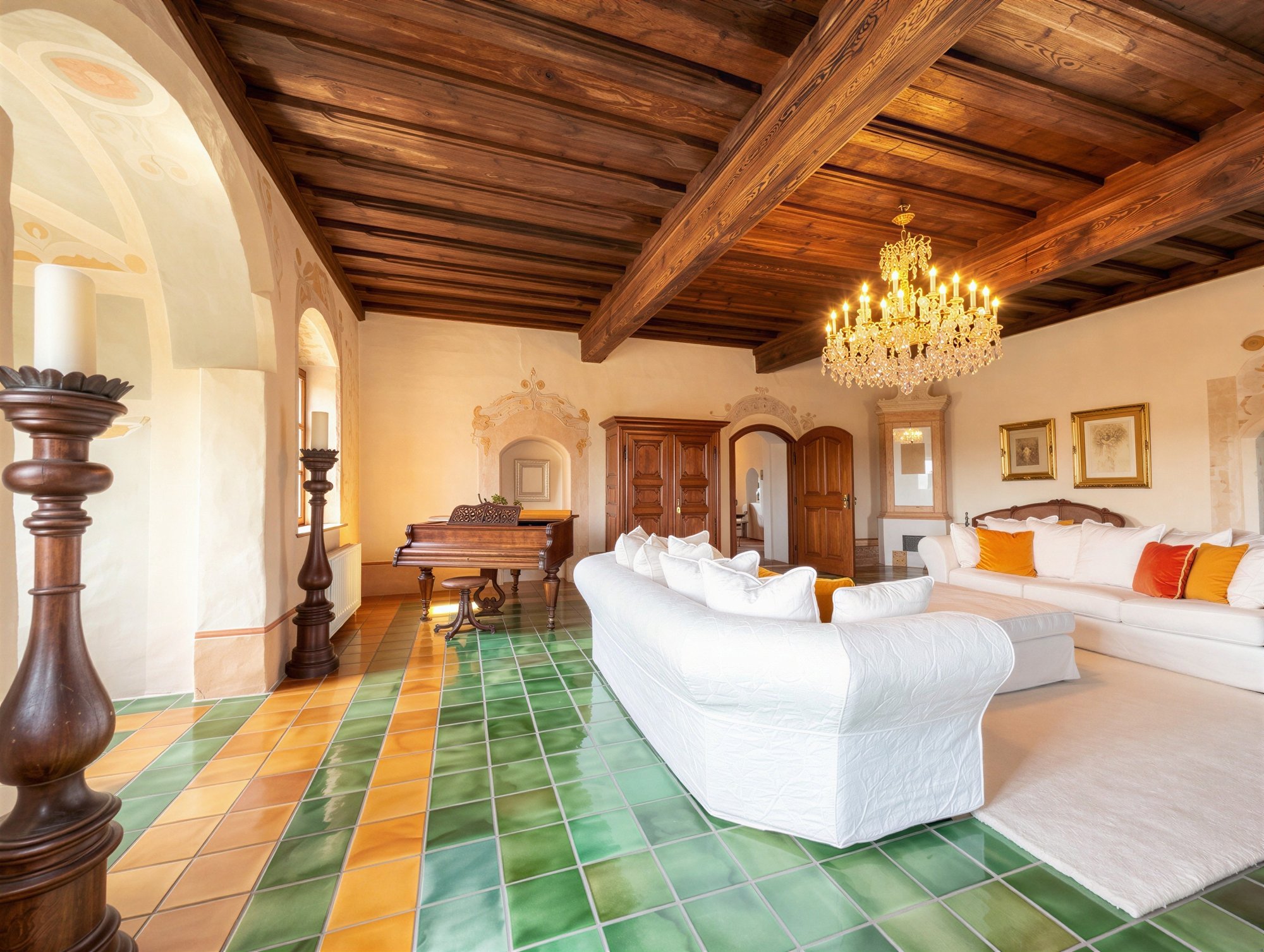 High Quality Renovated Early Renaissance Castle In A Stunning Location With Manor House And Park