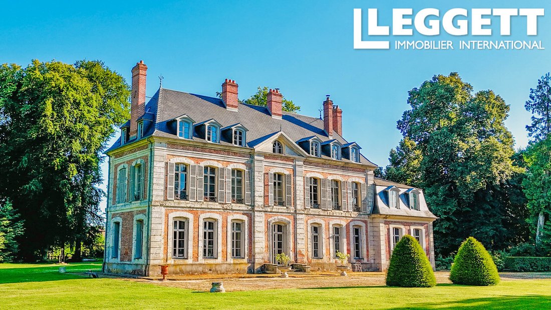 Historic Normandy Estate On 25 Acres With 1742 Château, Guesthouse, Outbuildings Listed Heritage P