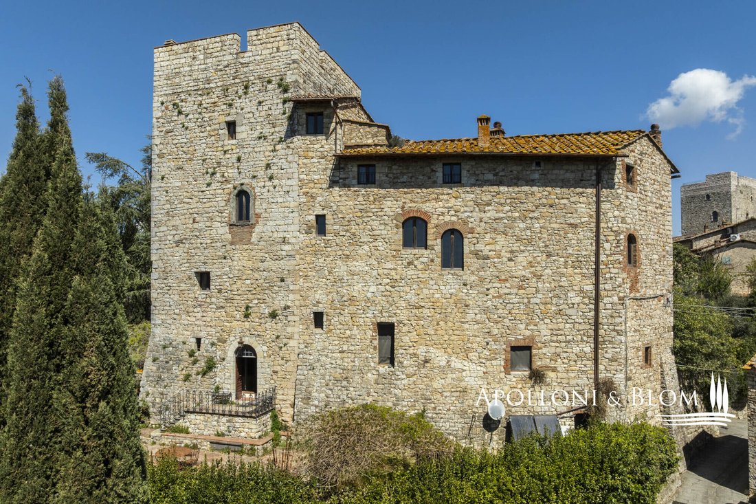 Medieval Heritage Palazzo With Tower And Park – Gaiole In Chianti, Tuscany