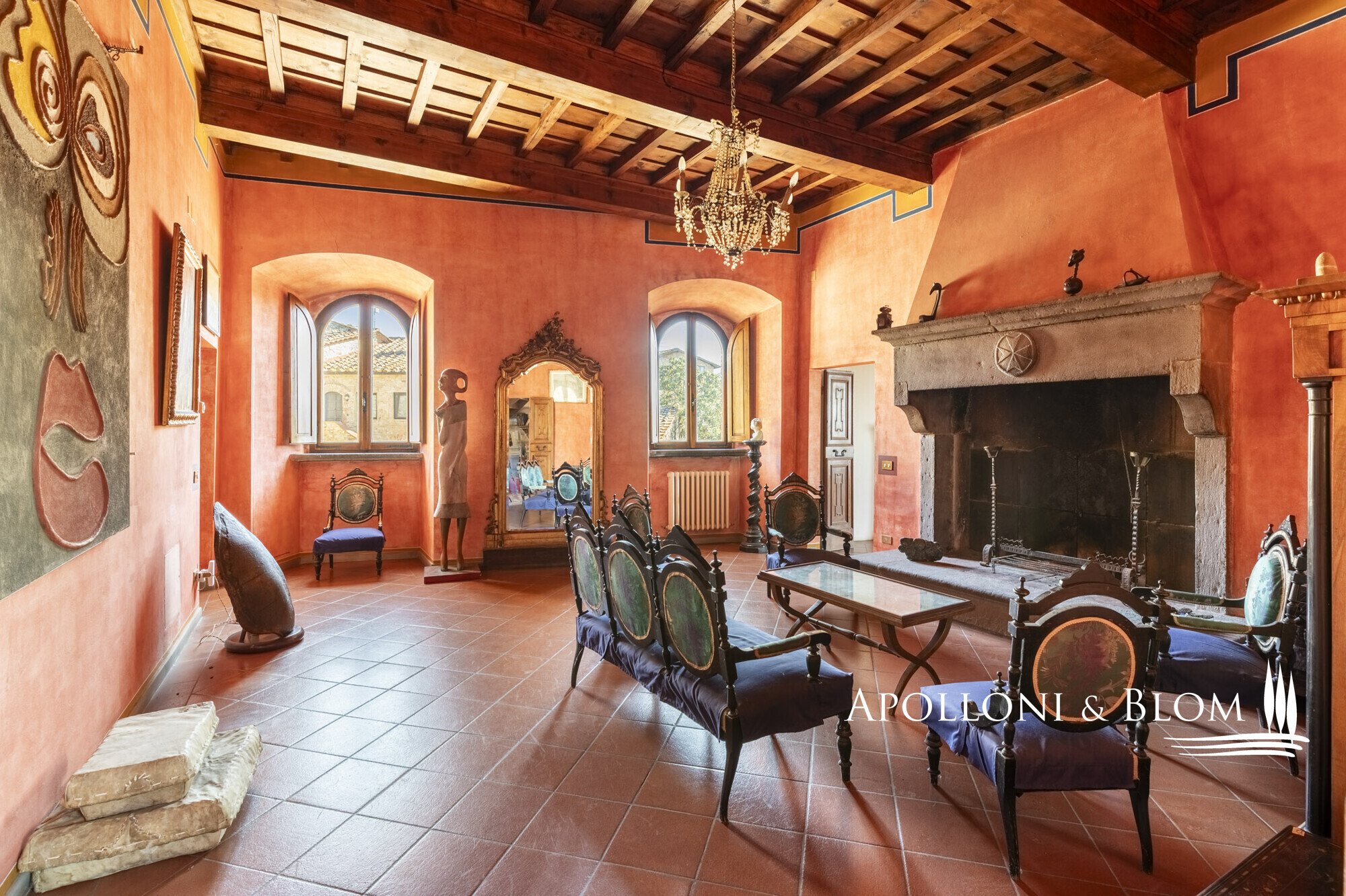 Medieval Heritage Palazzo With Tower And Park – Gaiole In Chianti, Tuscany