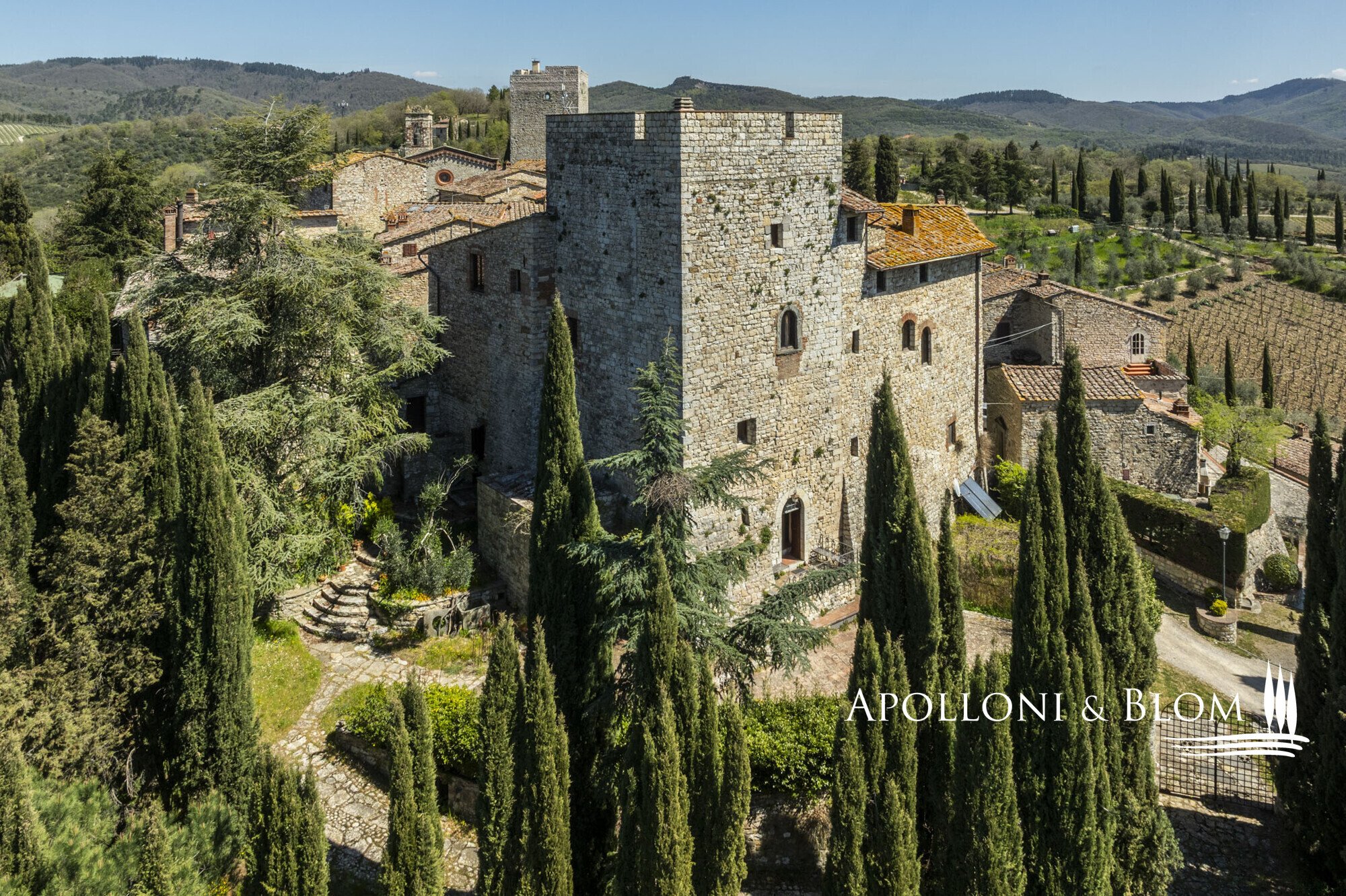 Medieval Heritage Palazzo With Tower And Park – Gaiole In Chianti, Tuscany