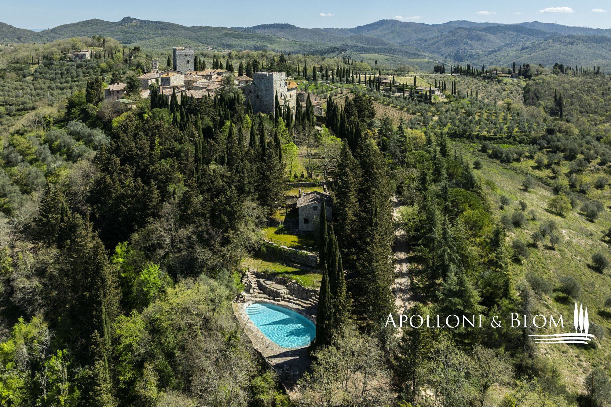 Medieval Heritage Palazzo With Tower And Park – Gaiole In Chianti, Tuscany