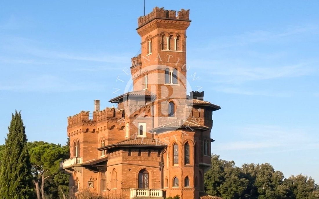 Neo Gothic Castle Nestled Within The Unesco World Heritage Area Of Monferrato - 4