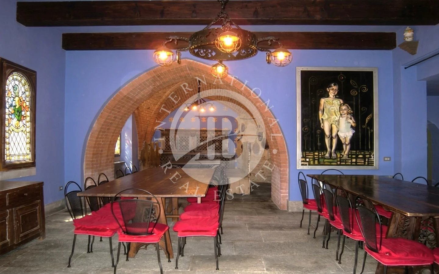 Neo Gothic Castle Nestled Within The Unesco World Heritage Area Of Monferrato
